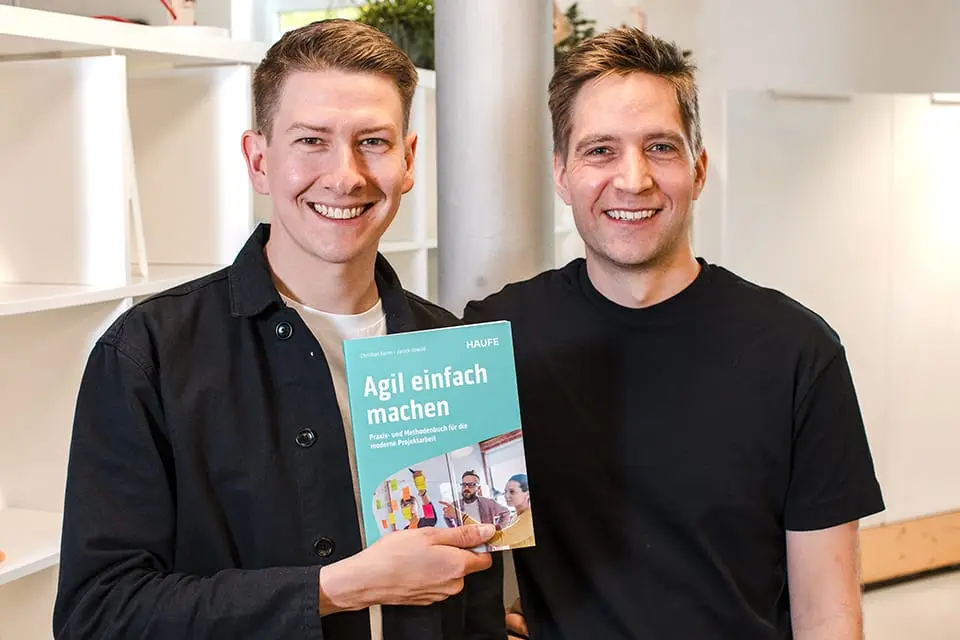 Autorenporträts „Agil einfach machen“ für Haufe, fotografiert von Alexander Klarmann