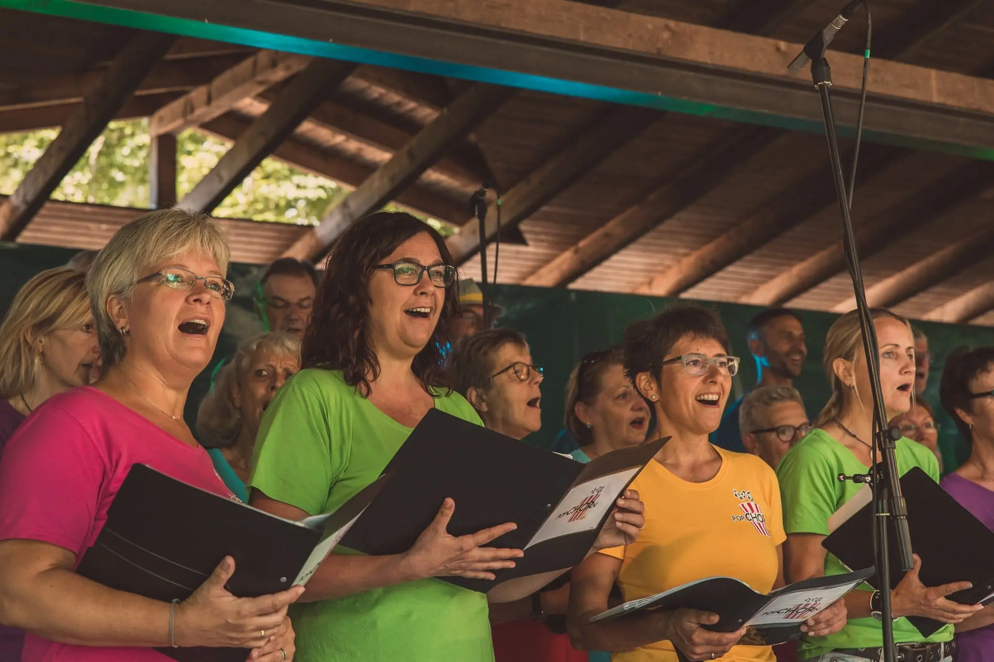 Besucher und Foodtruck-Stände beim Dillikat Festival 2019 im Taxis-Park Dillingen an der Donau