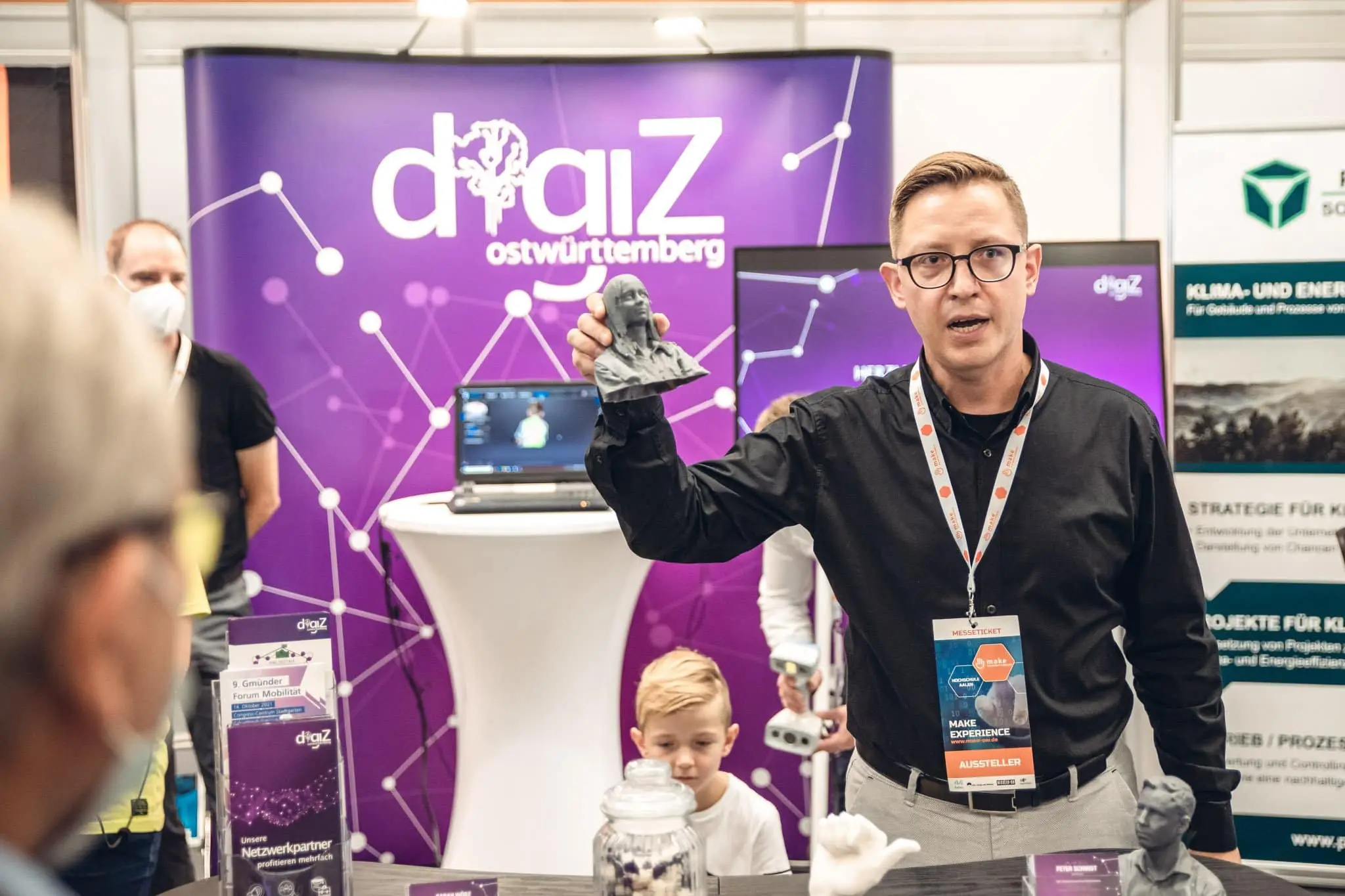 Eventfotograf Stuttgart- Auf der Make Experience Aalen, dem Neustart der Eventreihe Make Ostwürttemberg nach Corona habe ich diese Impressionen eingefangen