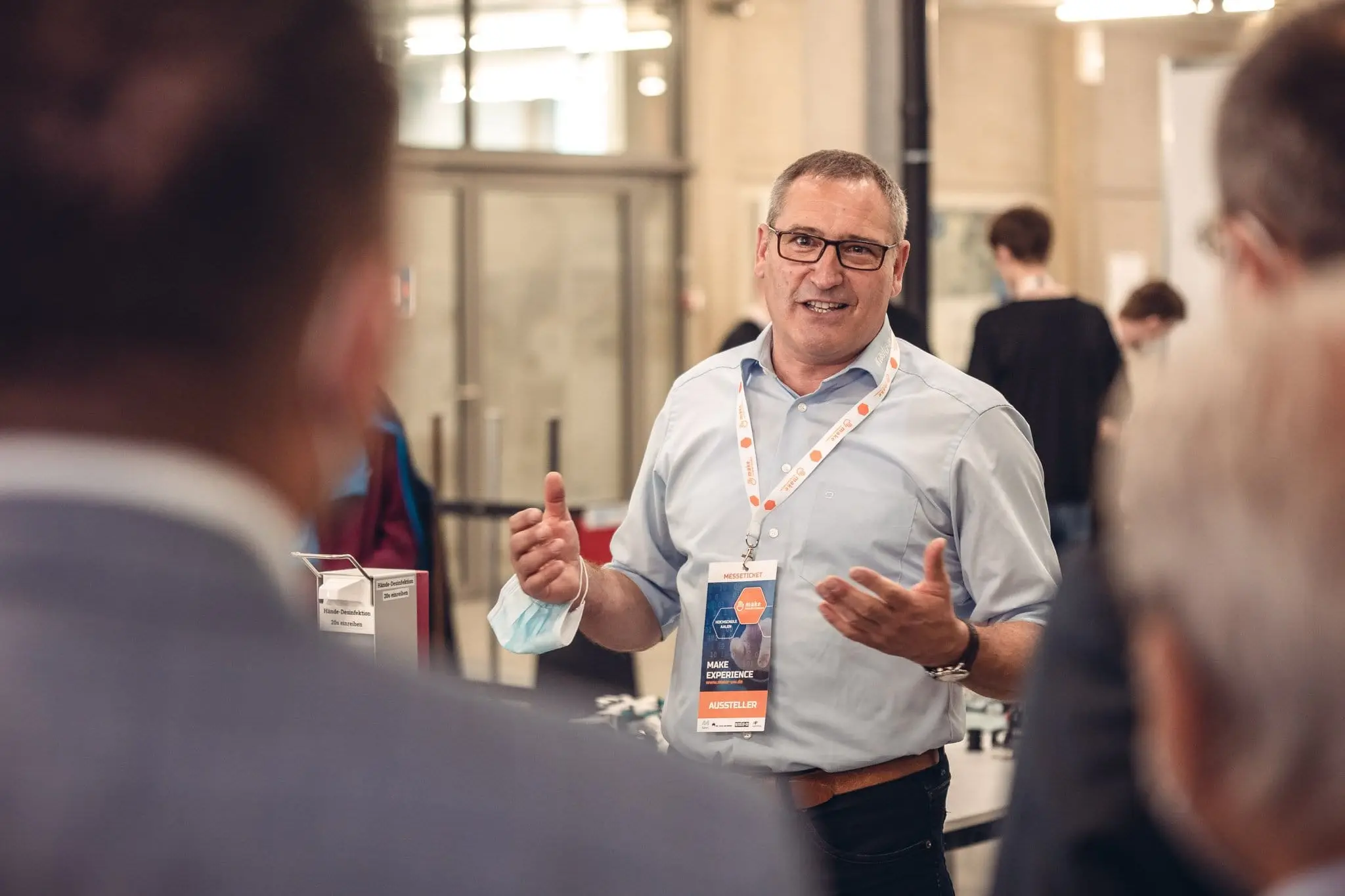 Eventfotograf Stuttgart- Auf der Make Experience Aalen, dem Neustart der Eventreihe Make Ostwürttemberg nach Corona habe ich diese Impressionen eingefangen