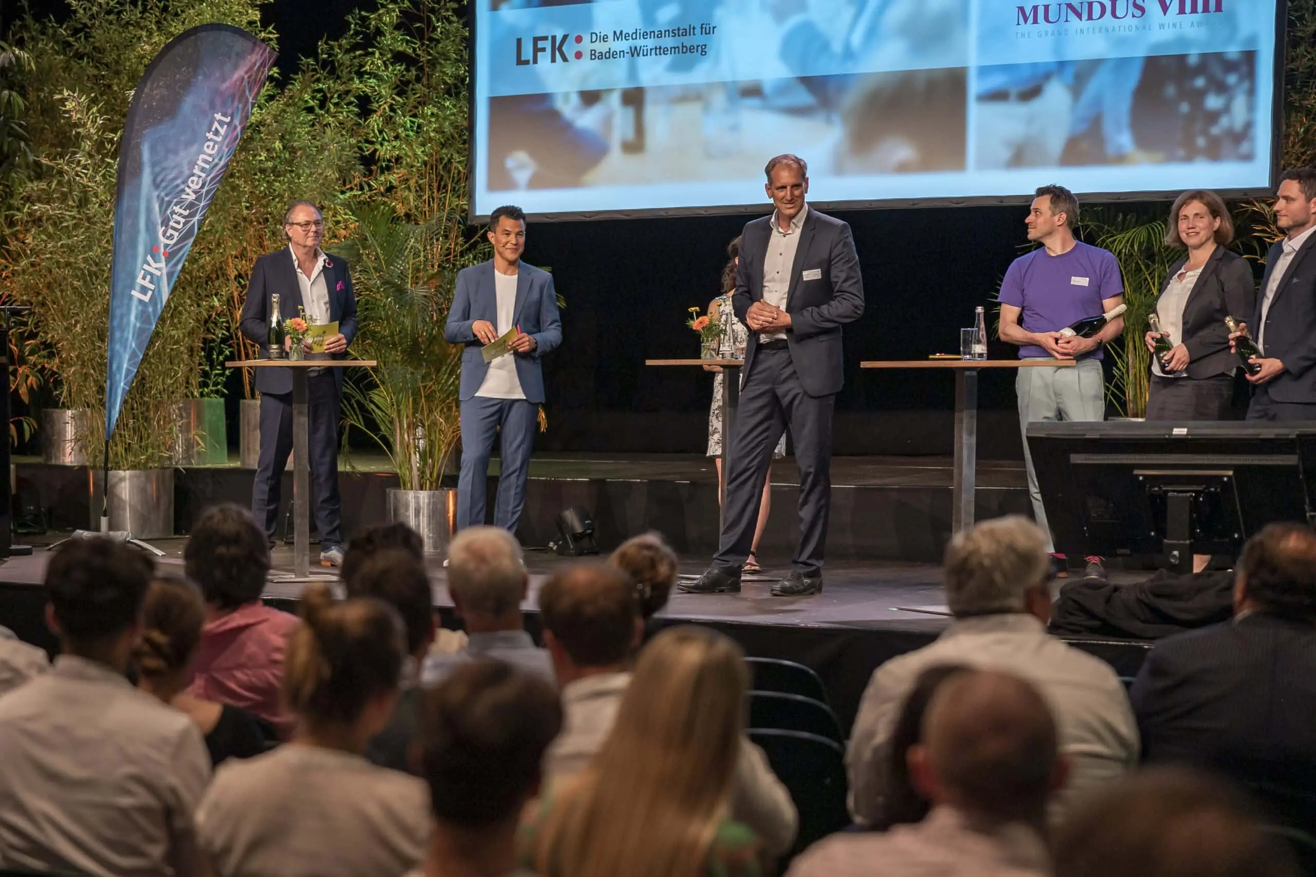 Panel auf dem Fachkongress Media Tasting im Wizemann-Areal Stuttgart