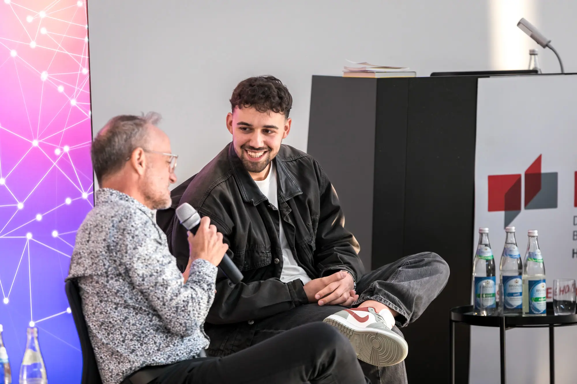 Reaktion auf dem Podium der MIN 2026 während der Diskussion