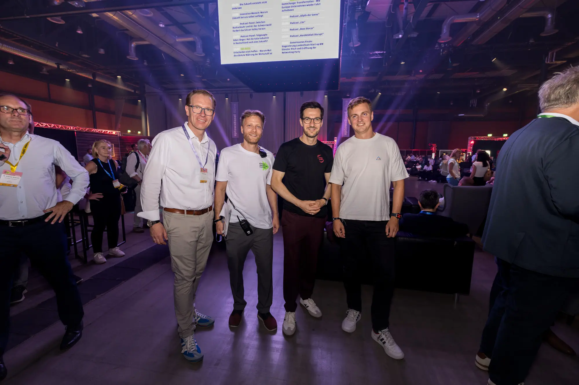 Gespräch am Rand des Käpsele Innovation Festivals
